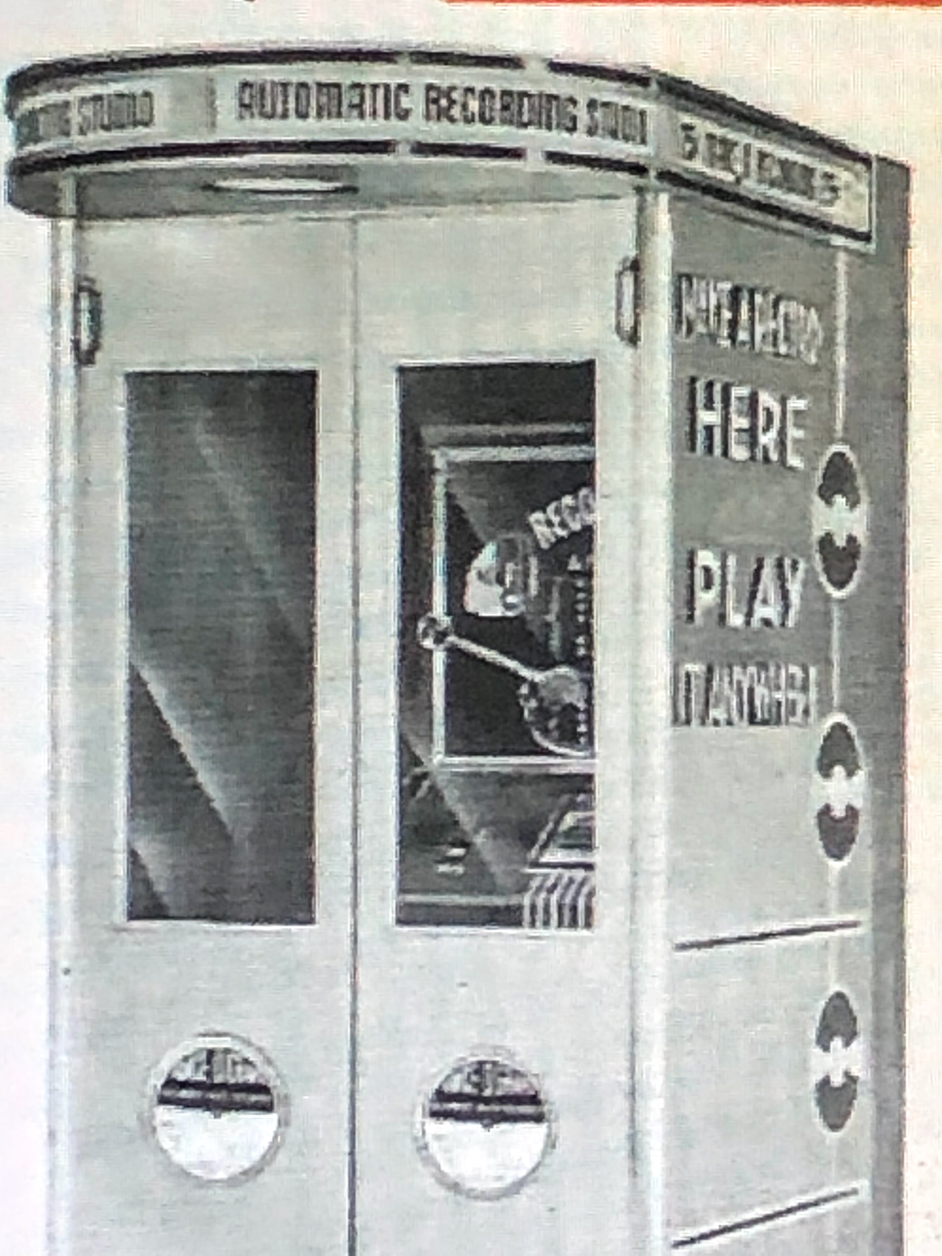 A Coney Island Recording Booth